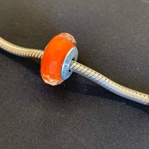 Pandora Orange Charm